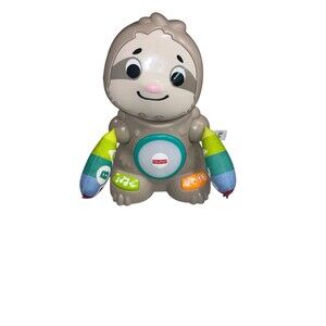 Fisher-Price Linkimals Learning Toy Smooth Moves Sloth With Music and Lights